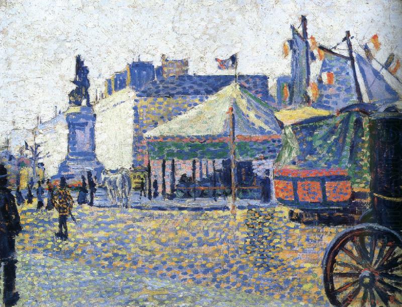 place clichy, Paul Signac